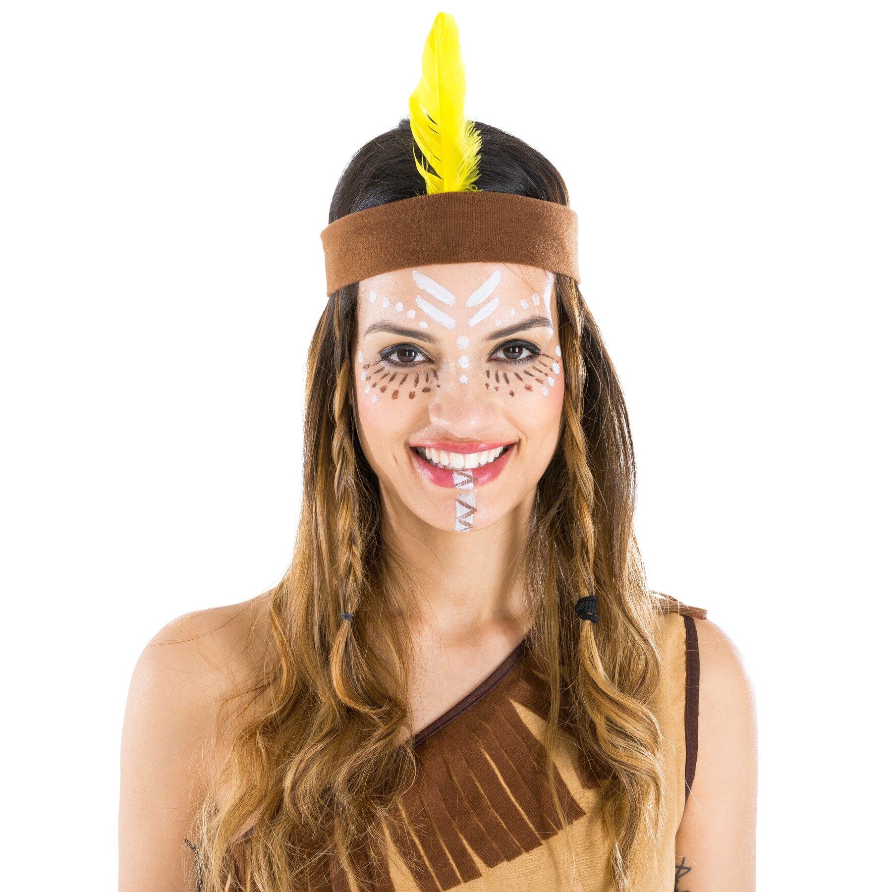 tectake® Frauenkostüm Indianerin Hope