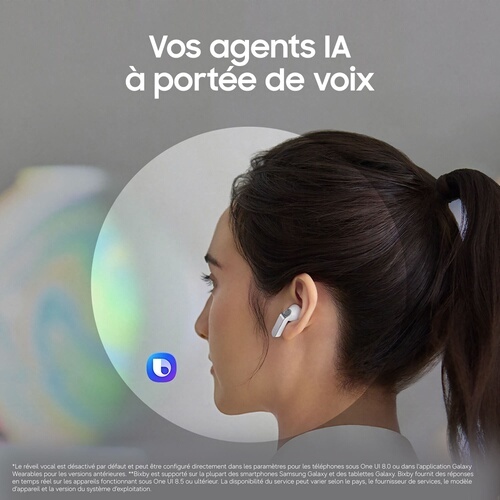 Ecouteurs Samsung Buds4 + Pad charge à induction 25W