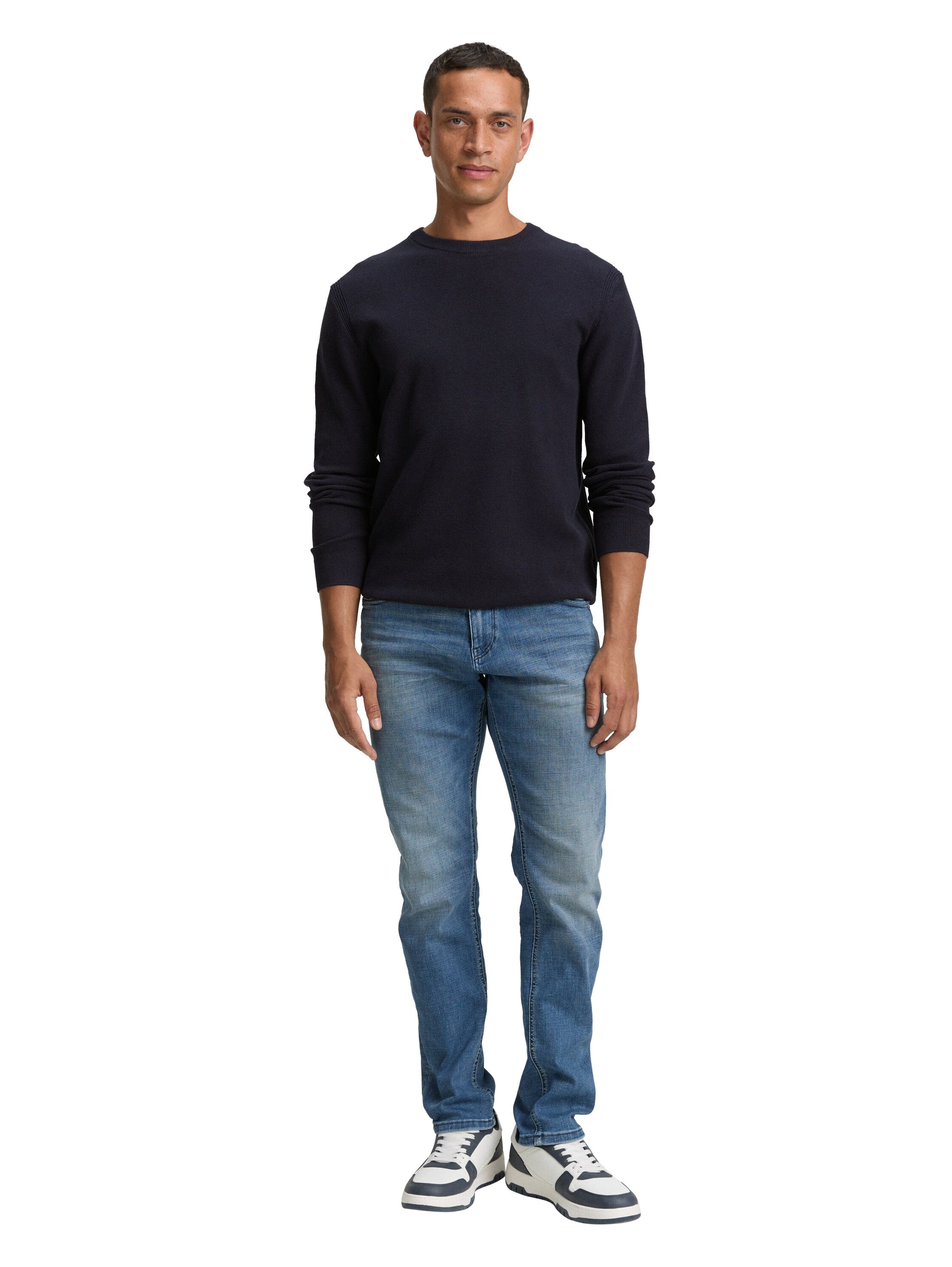 TOM TAILOR Strickpullover , mit Bündchen