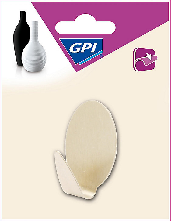 Crochet rond GPI métal inox