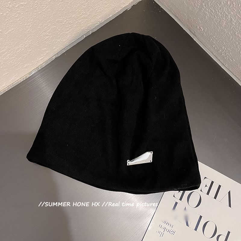 Cap Station - Metalen accent slouchy muts