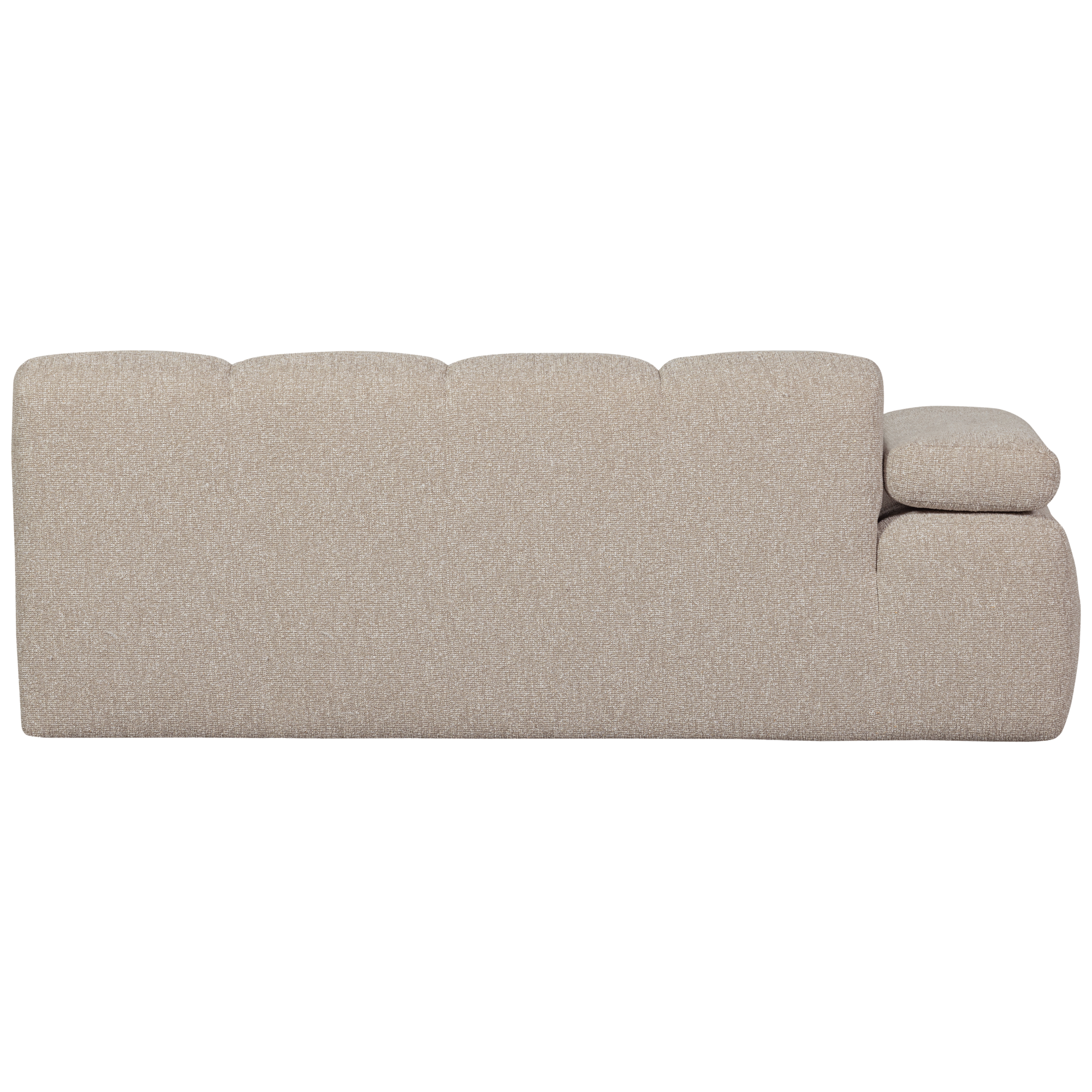 2-zits bank Mojo Mojo 2-zits met Arm Links - Bouclé - Beige Melange
