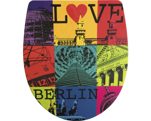 ADOB Imola Love Berlin toiletzitting met soft-close mechanisme