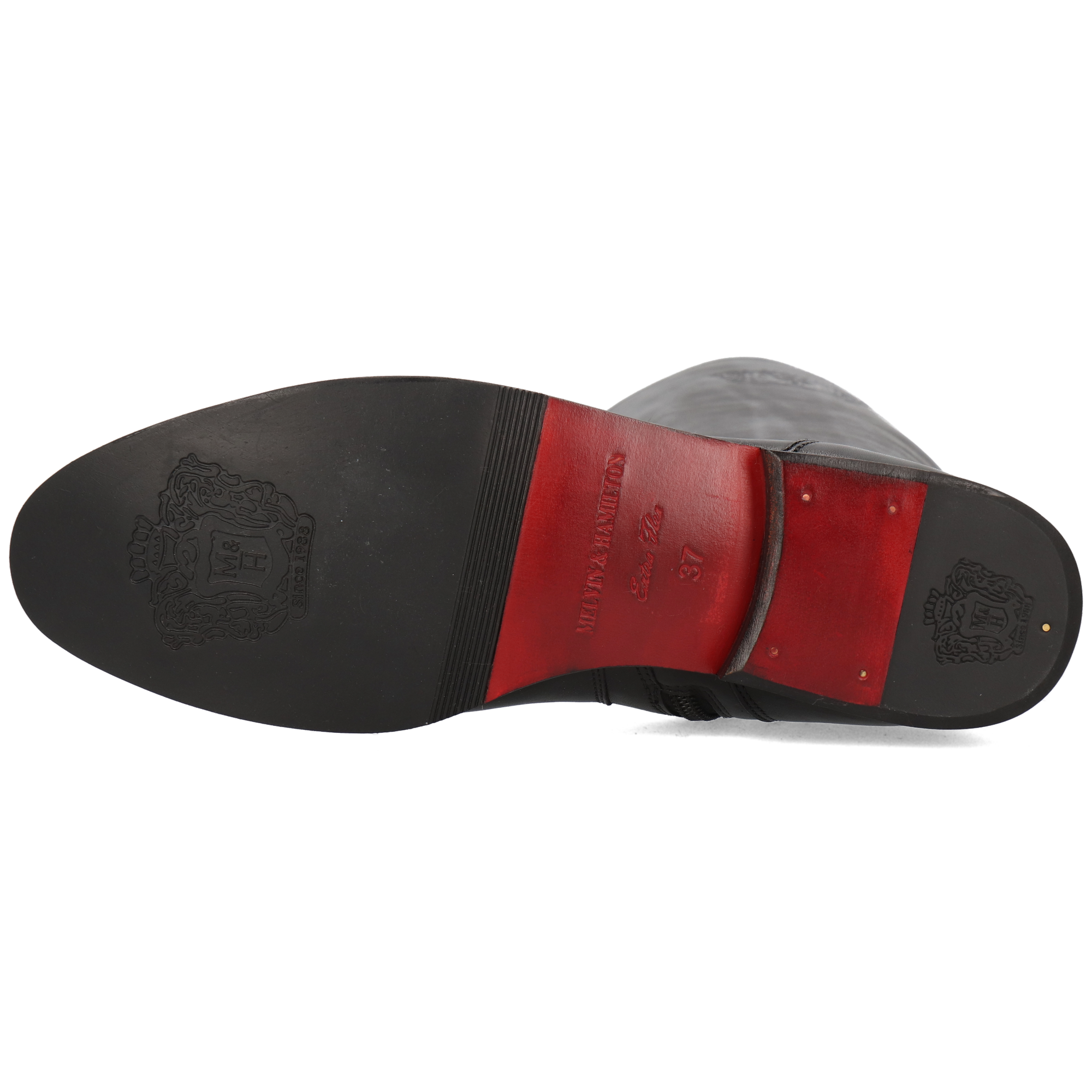 SUSAN 7 - Bottes à talon plat | Noir