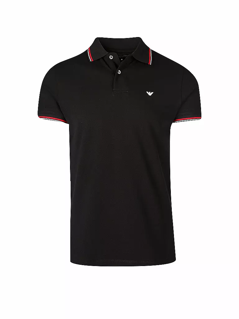 EMPORIO ARMANI Poloshirt schwarz