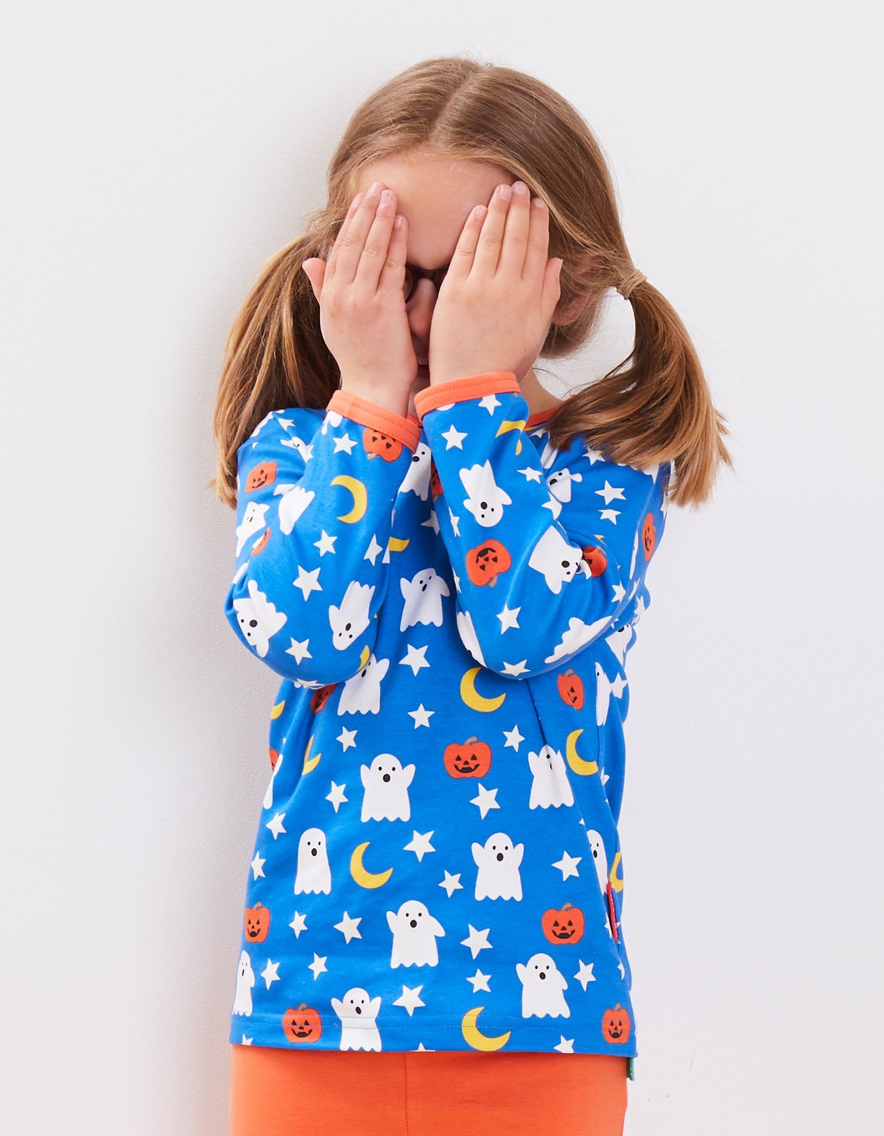 Toby Tiger Langarmshirt mit Halloween Motiv