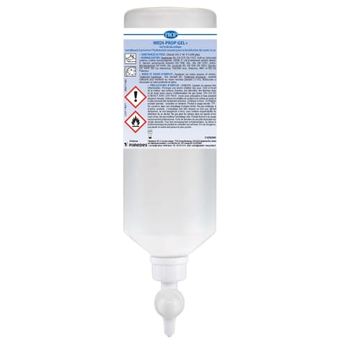 Gel hydroalcoolique PROP Medi-PROP Gel+ flacon airless de 1000ml