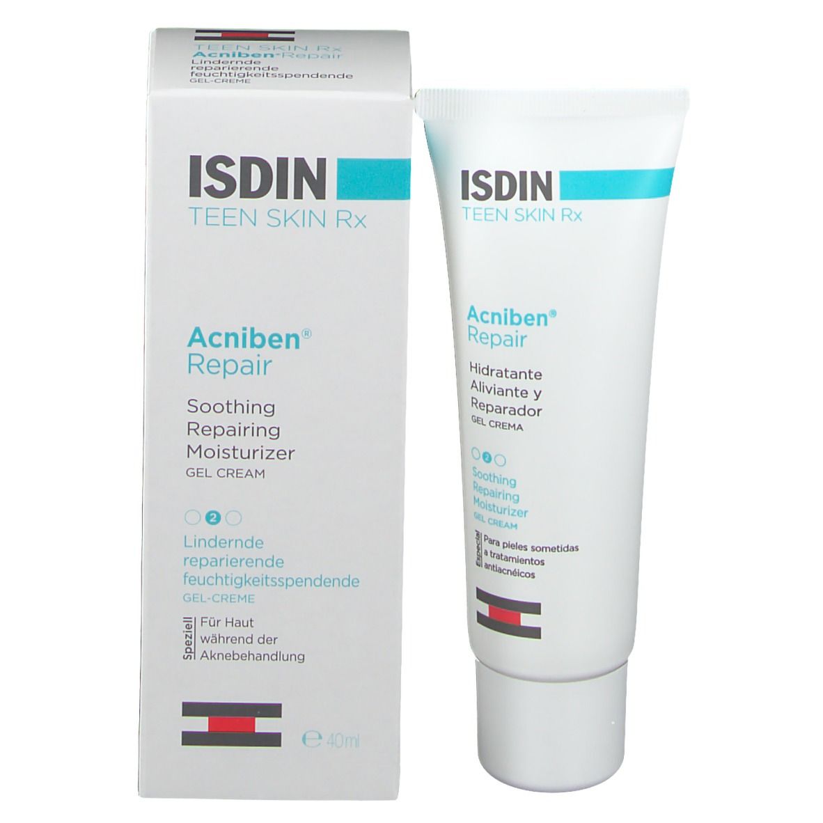 ISDIN Acniben Repair beruhigende Gesichtcreme bei Akne Behandlungen