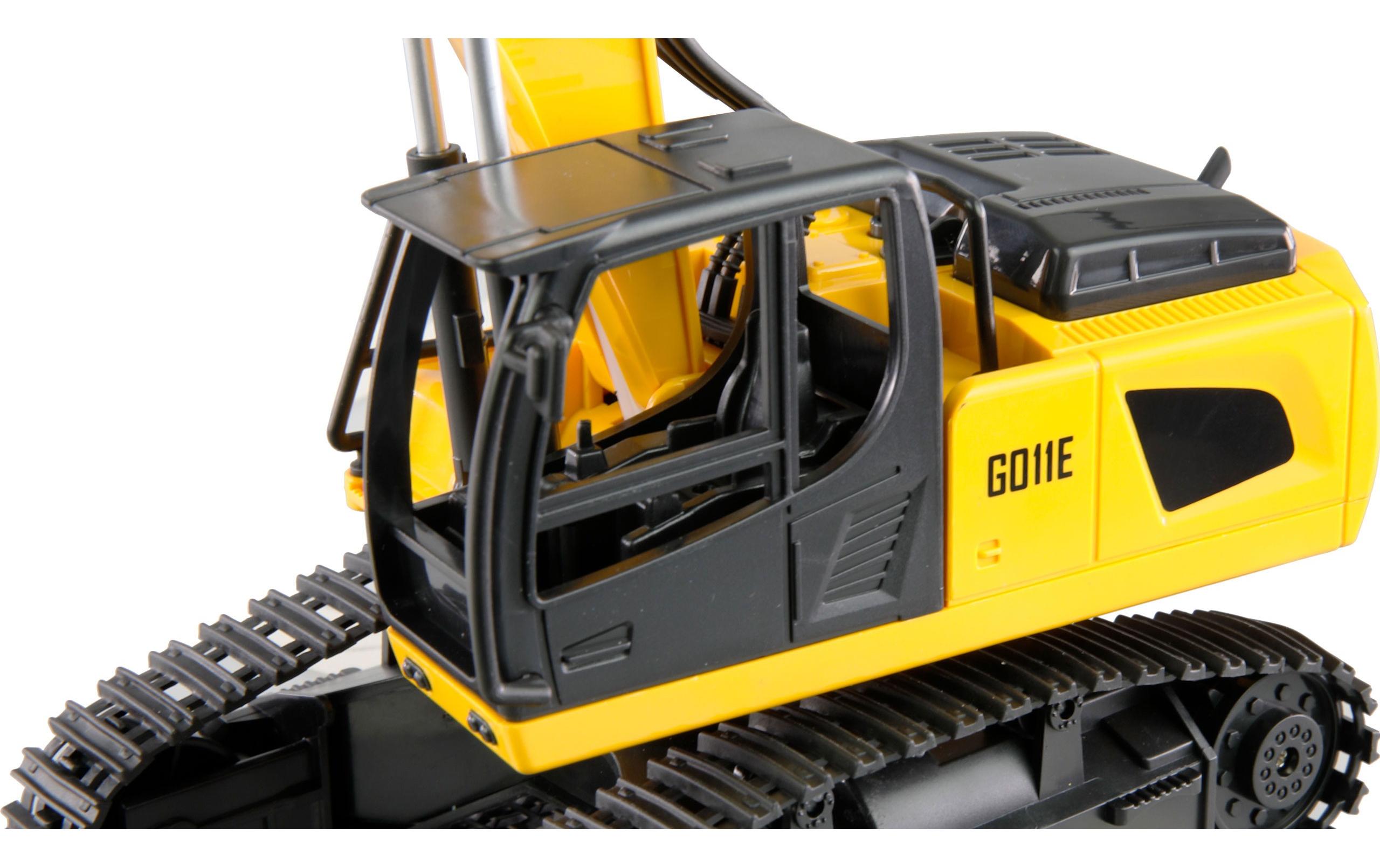 2-in-1 Set Kipper & Kettenbagger 1:24 RTR9-Kanal-Kipper und Kettenbagger