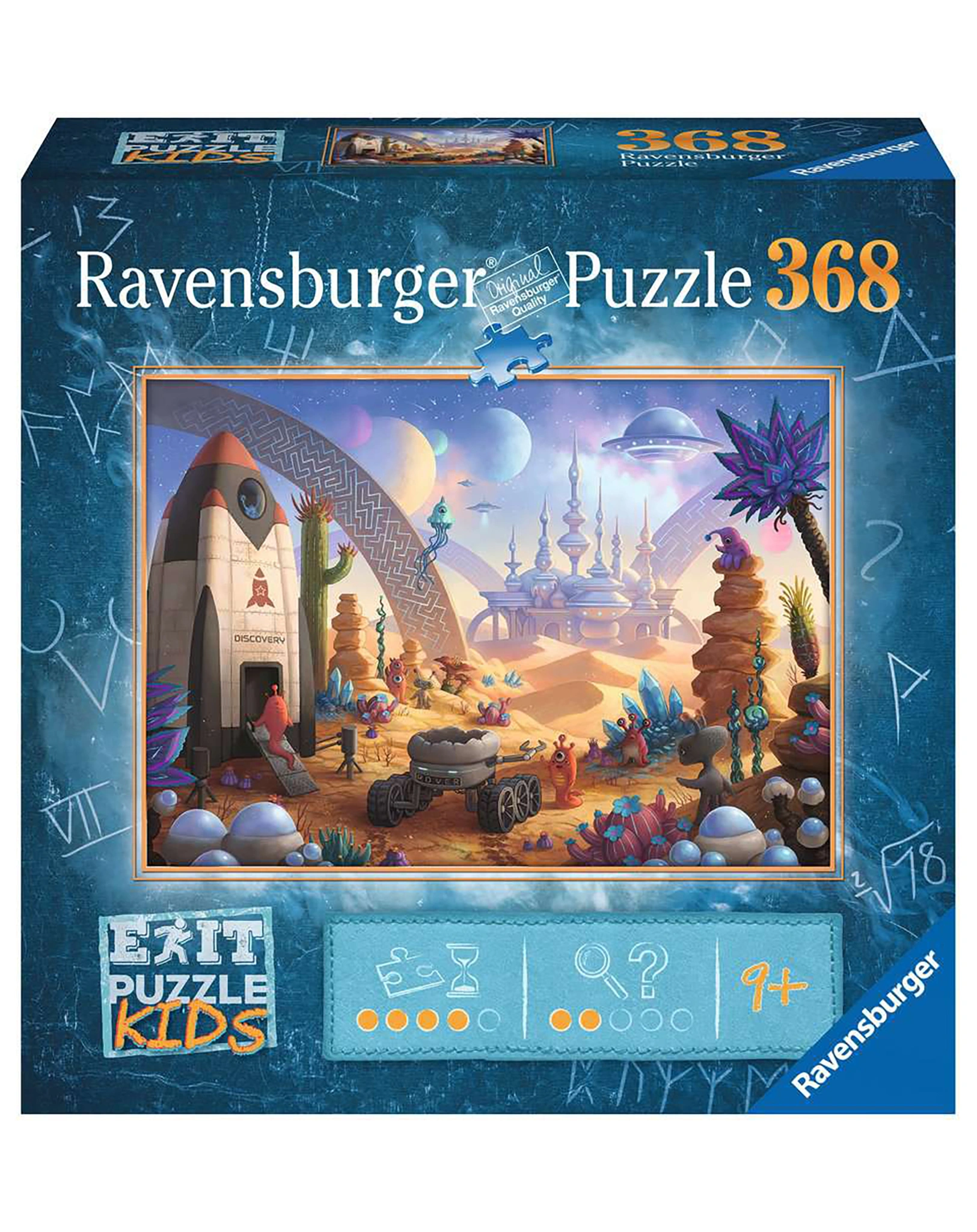 Ravensburger EXIT PuzKids - 13266 Die Weltraummission - 368 Teile Puzzle für