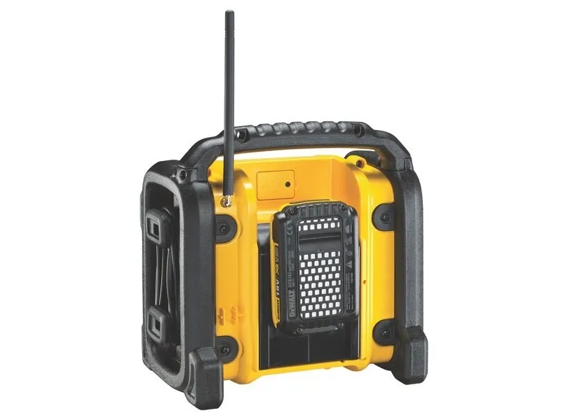 DeWALT DCR020-QW, Bærbar, Digital, DAB, FM, LED, Grøn, Sort, Gul