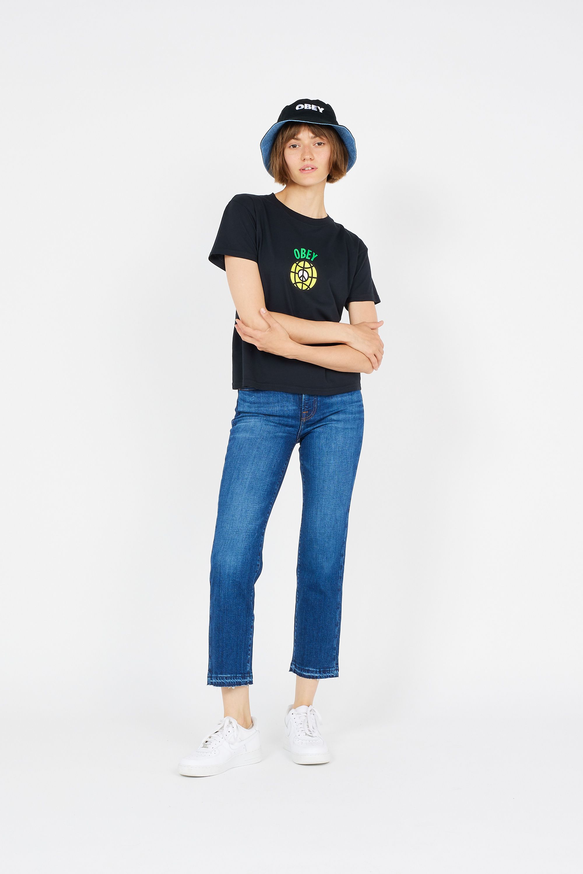 OBEY T-shirt EMPOWER Noir