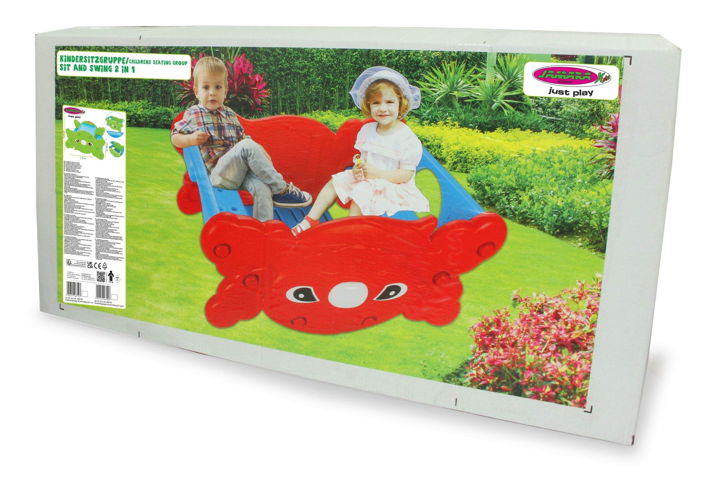 Kindersitzgruppe Sit and Swing 2in1, versch. Farben