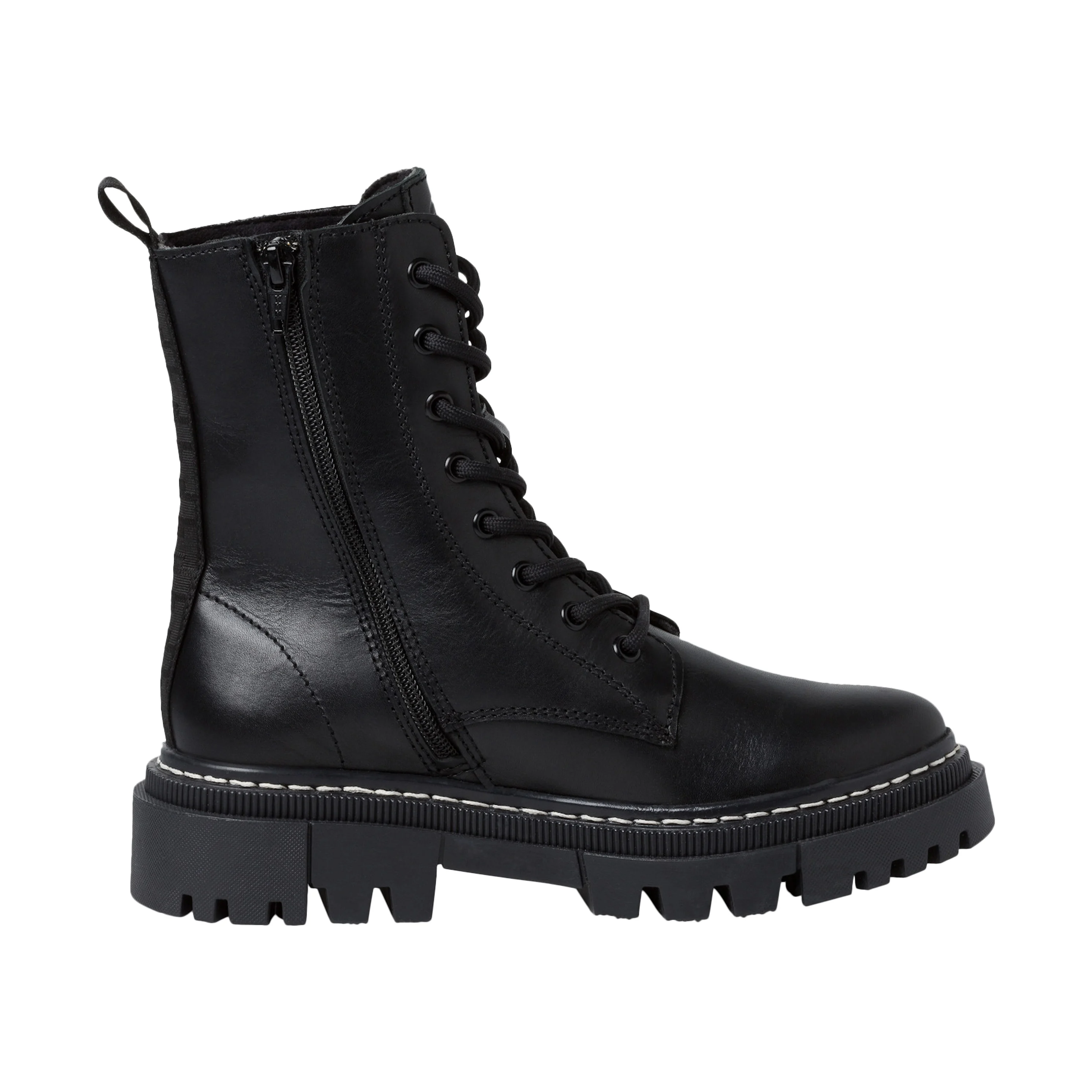 Bottines cuir | Noir