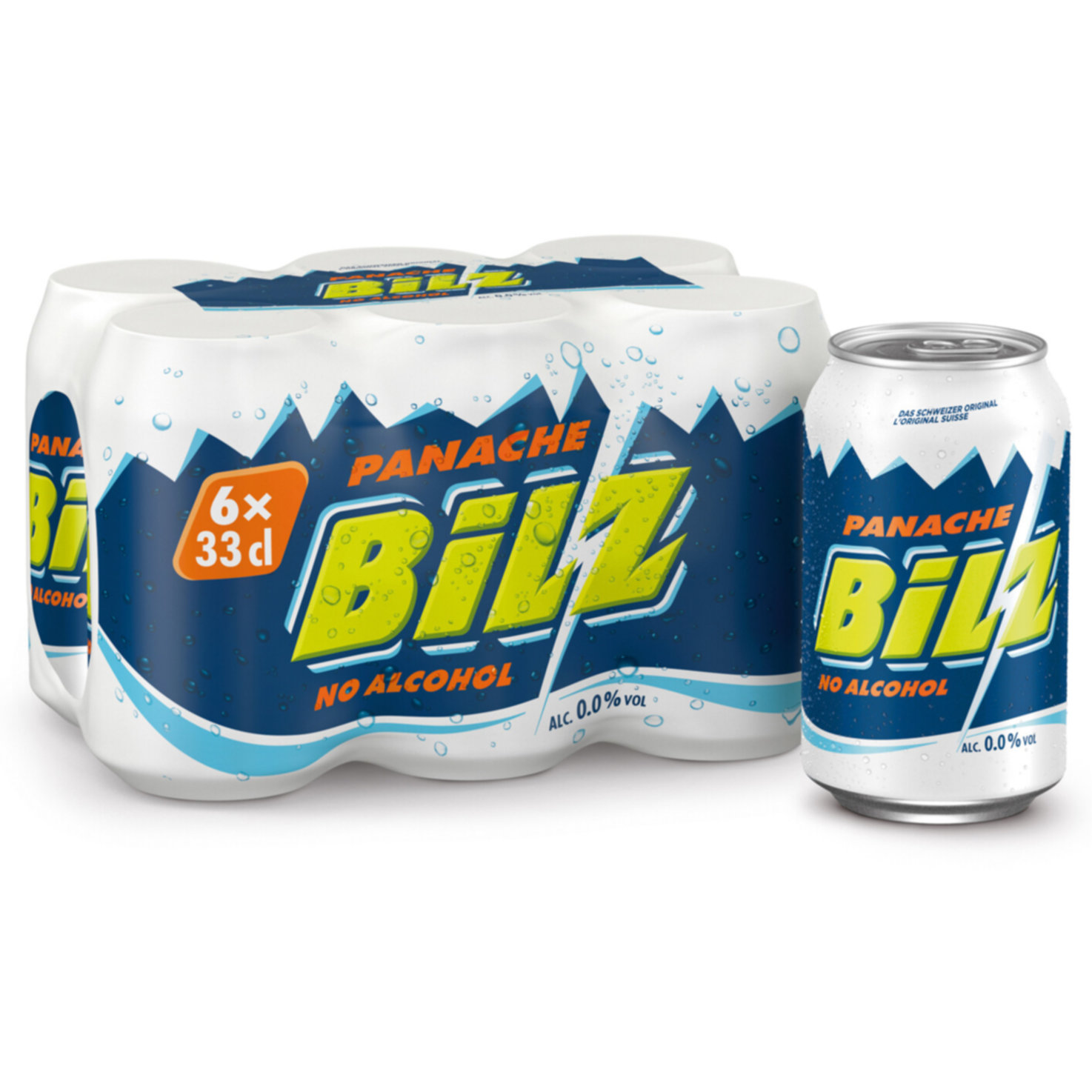Bilz Panaché 0.0% Alkoholfrei Biermischgetränk 6x33cl -198cl