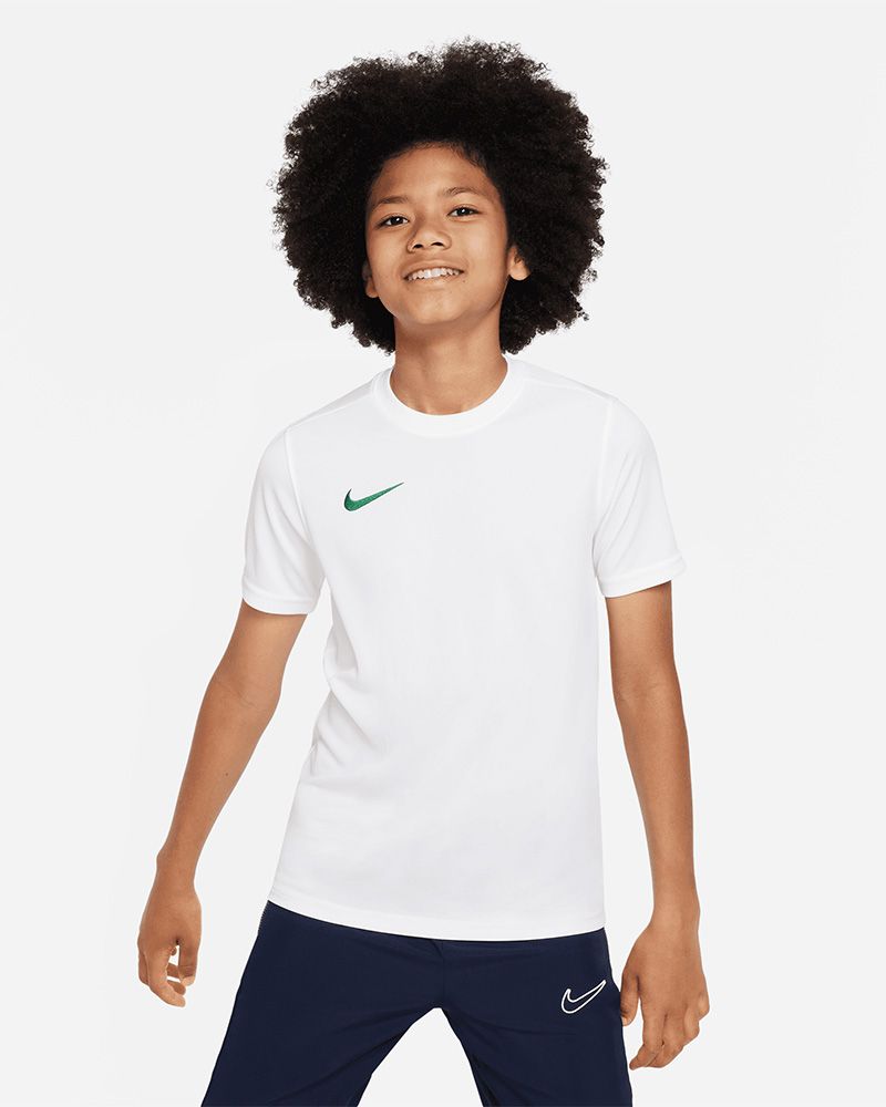 Maillot Nike Park VII Blanc & Vert pour enfant
