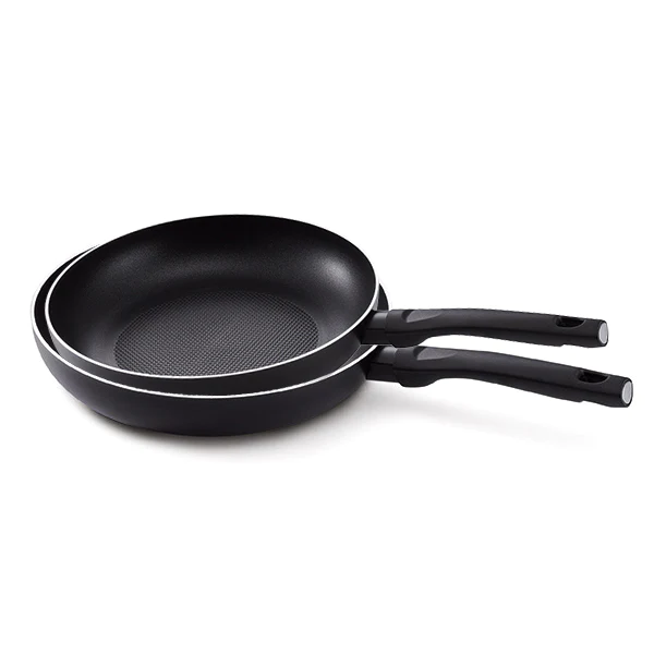Set de 2 poêles à frire aluminium 18cm et 24cm Salsa KitchenFun by Bek
