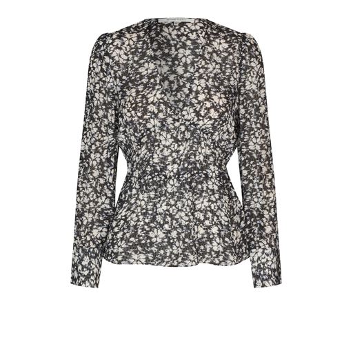 Second Female Scratch Bluse, Black, M