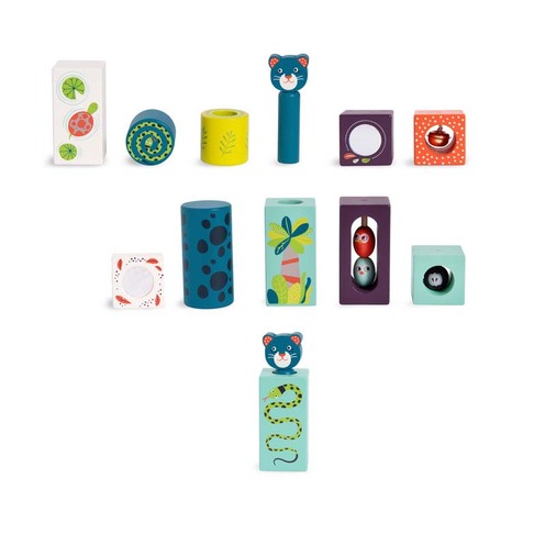 Cubes d'activités Dans la Jungle - MOULIN ROTY