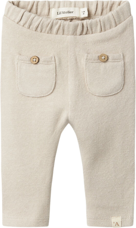 Lil' Atelier NBFTHORO HIG SLIM LEGGINGS LIL Gray morn
