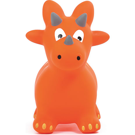 LUDI dino som hoppedyr - orange