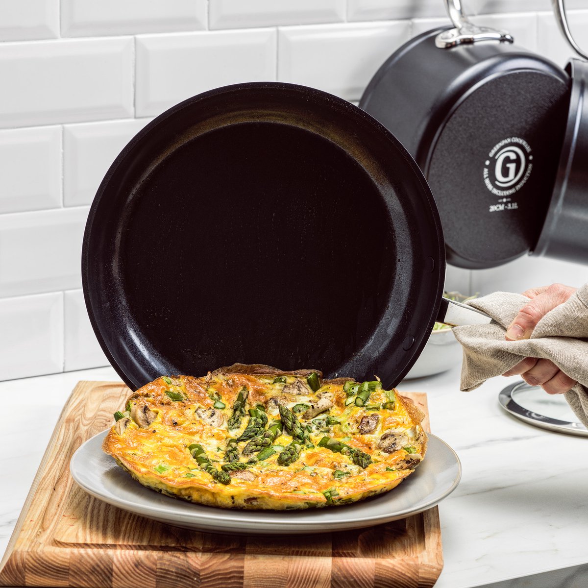 GreenPan Barcelona Pro koekenpannen set 24cm   28cm