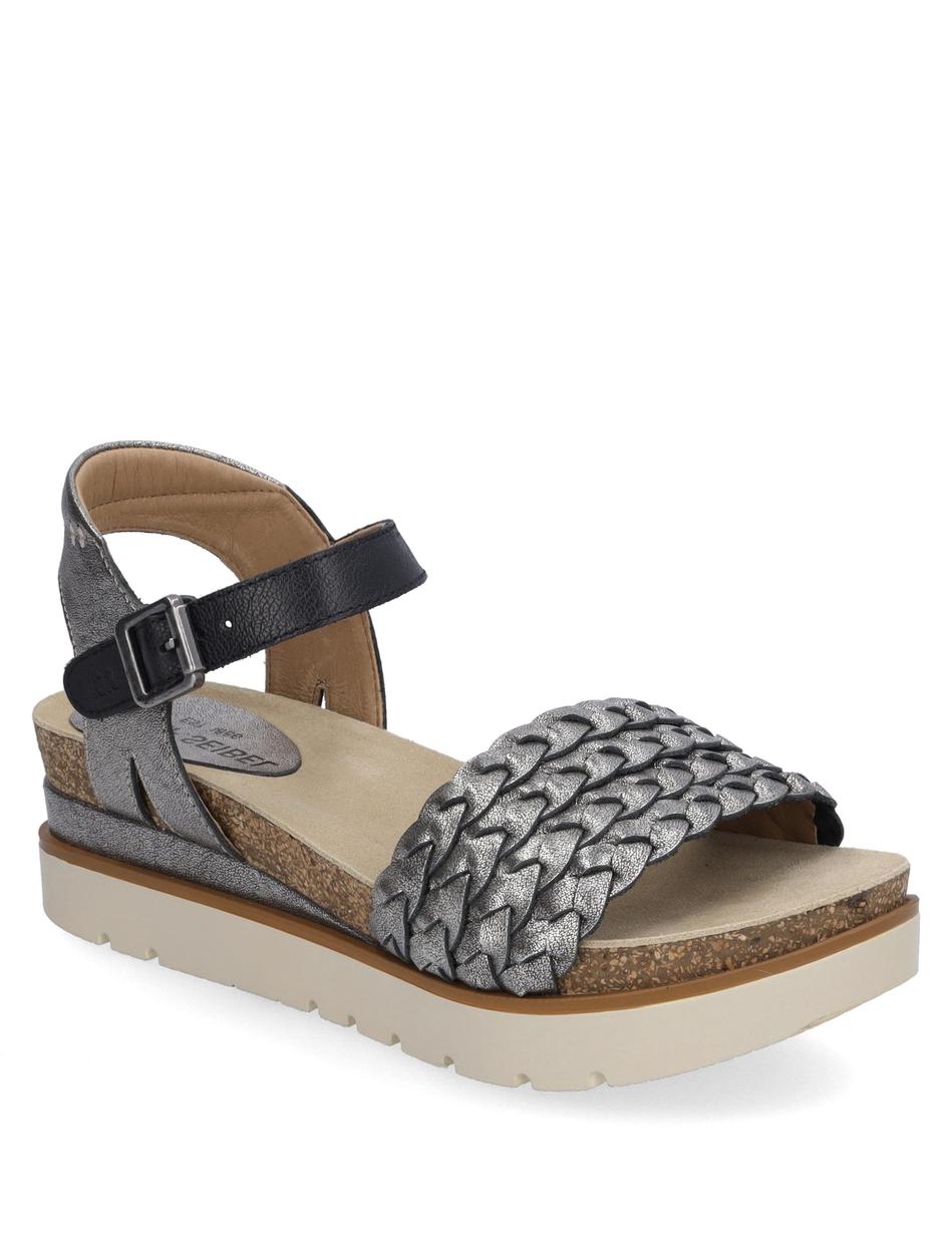 Sandale Clea 16, platin-kombi