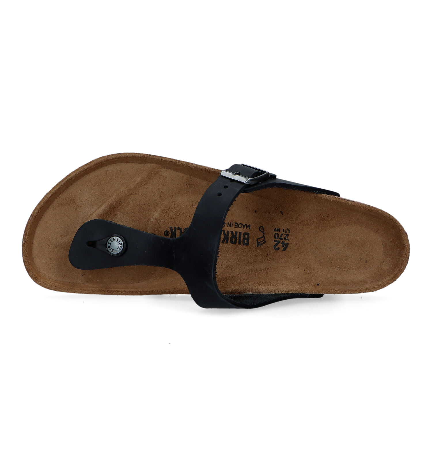 Teenslippers zwart