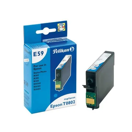 Pelikan Druckerpatrone E59 ersetzt Epson T080 240, cyan, 9 ml