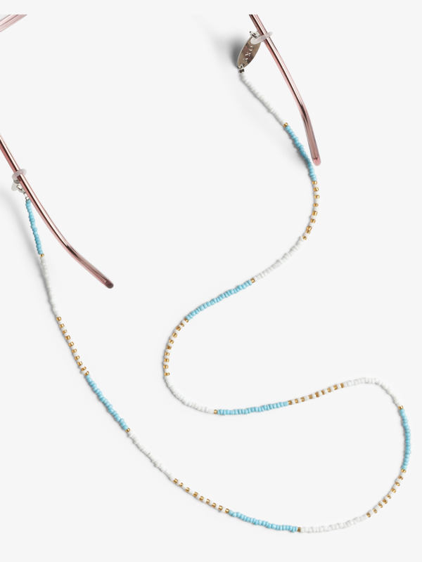 Beads Cordon pour lunettes Vert Femme