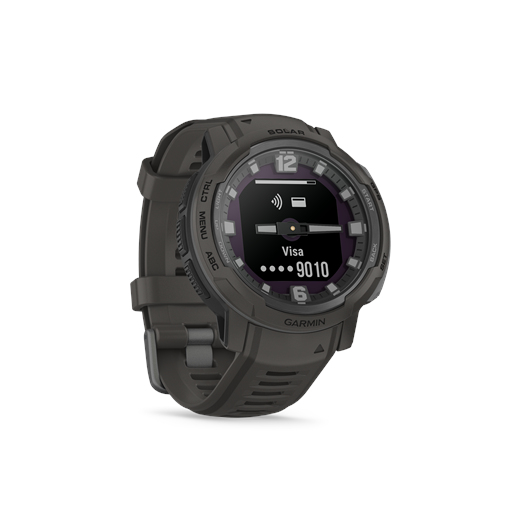 Garmin Instinct Crossover 010-02730-01 Solar Hybrid-Smartwatch, Graphite, 45 mm