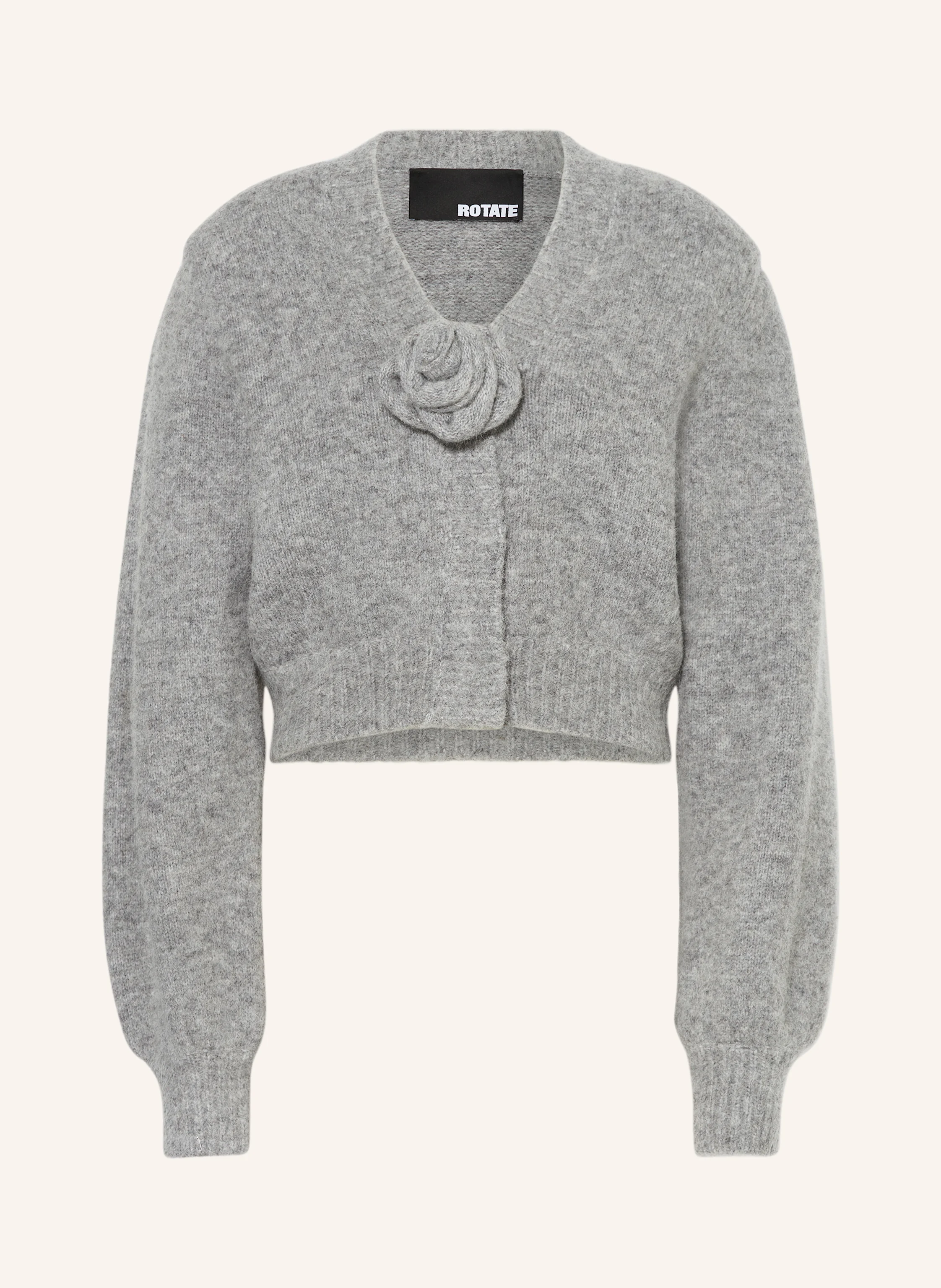 ROTATE Strickjacke mit Alpaka