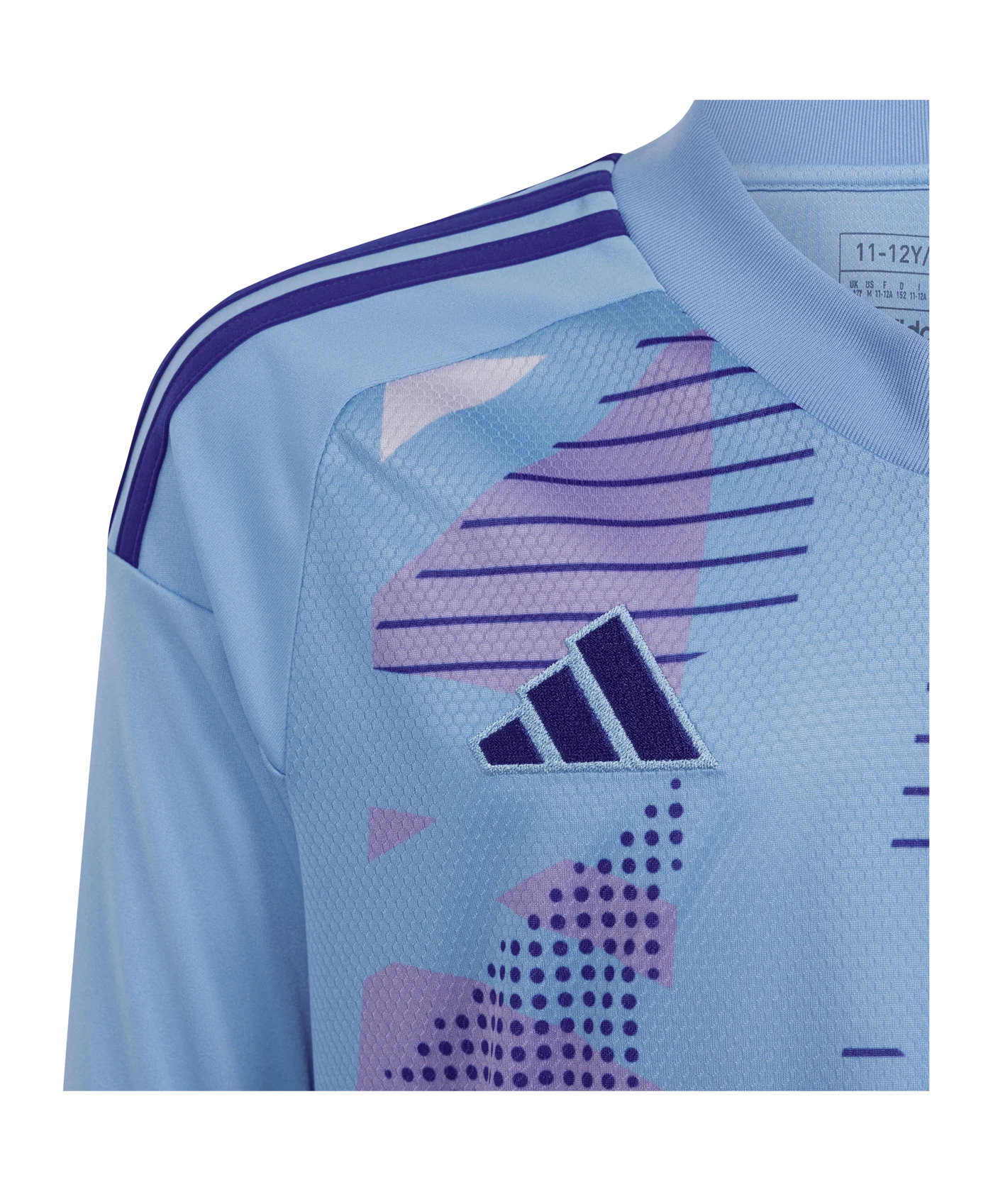 adidas Tiro 24 Competition Torwarttrikot langarm Kids Blau