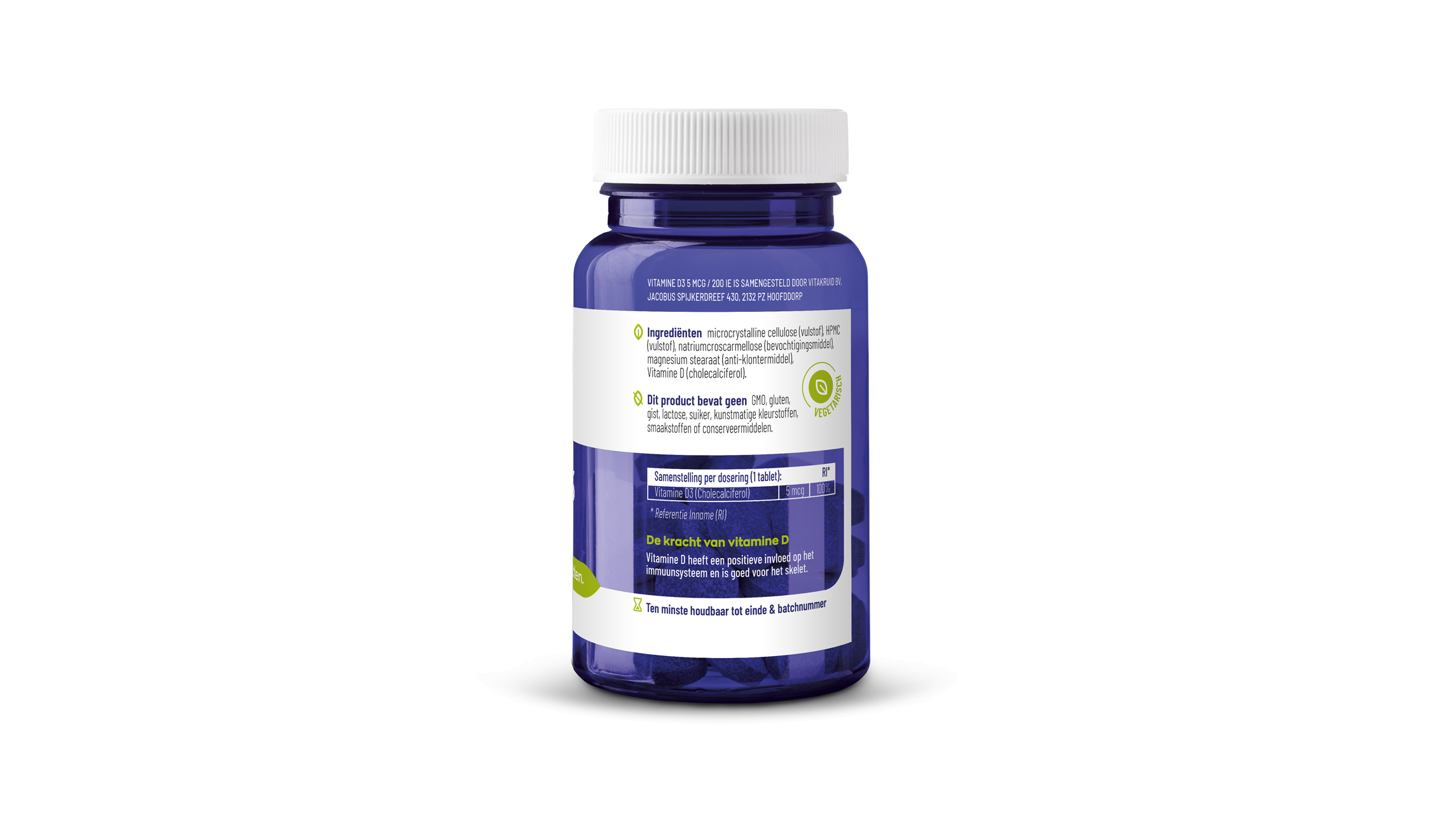 Vitamine D3 - 5 mcg / 200 IE