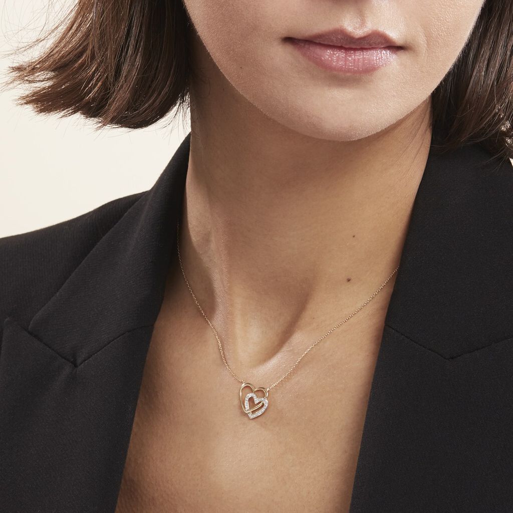 Collier Acke Or Jaune Diamant