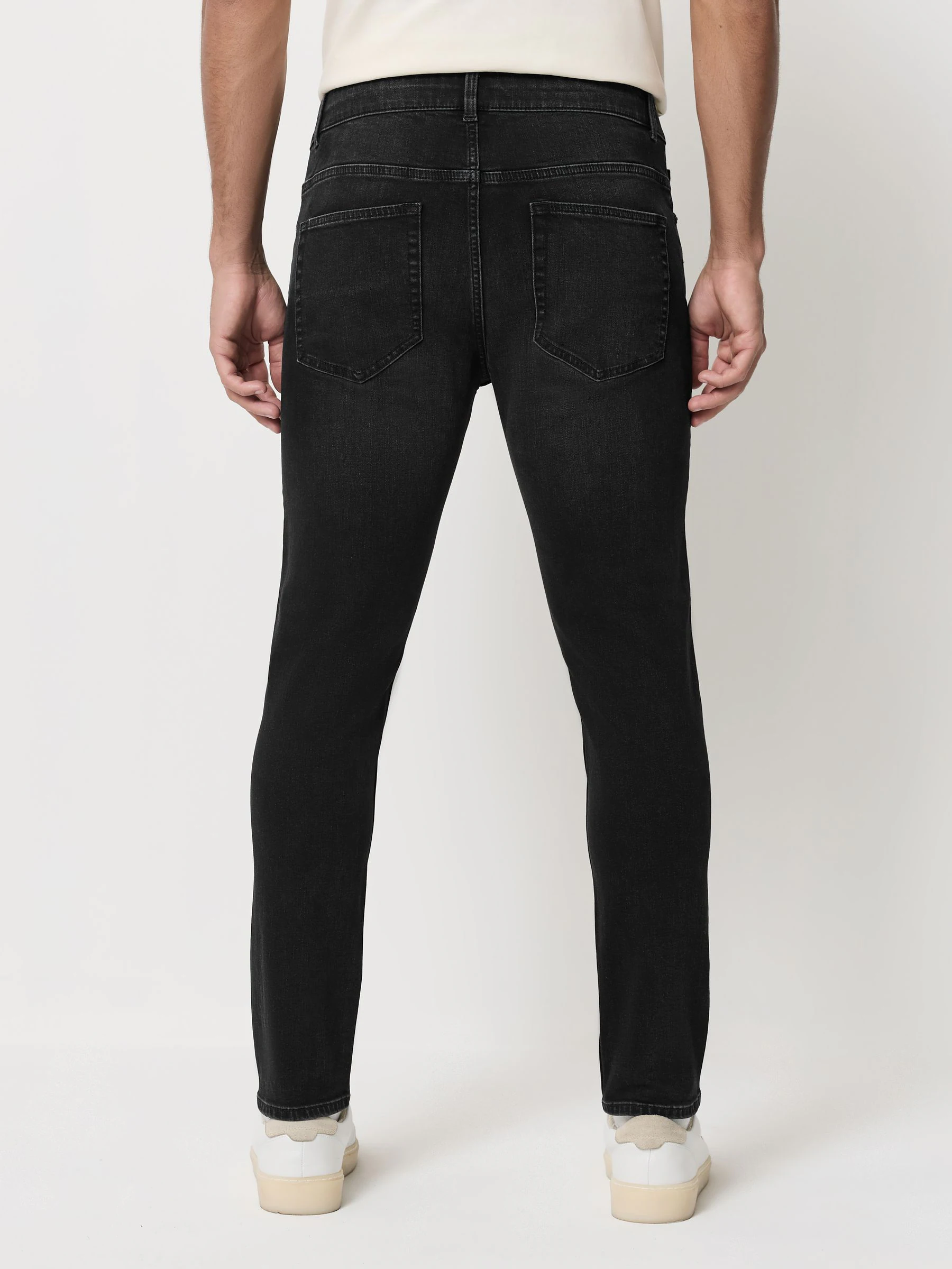 Zwarte wassing - Enkele - Skinny fit klassieke stretchy jeans