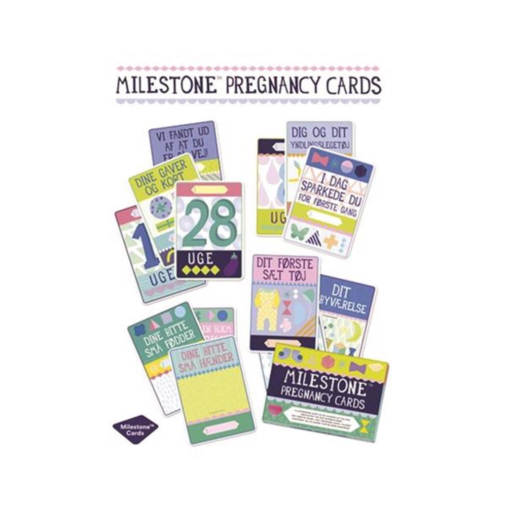 Køb Milestone Pregnancy Cards