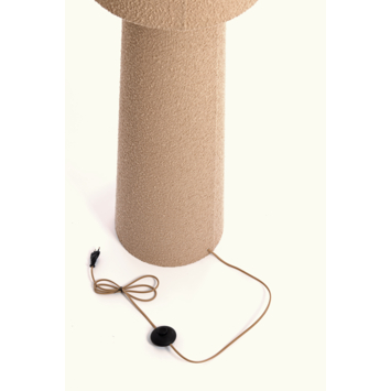 Vloerlamp Fenna zand Ø40 x 165 cm