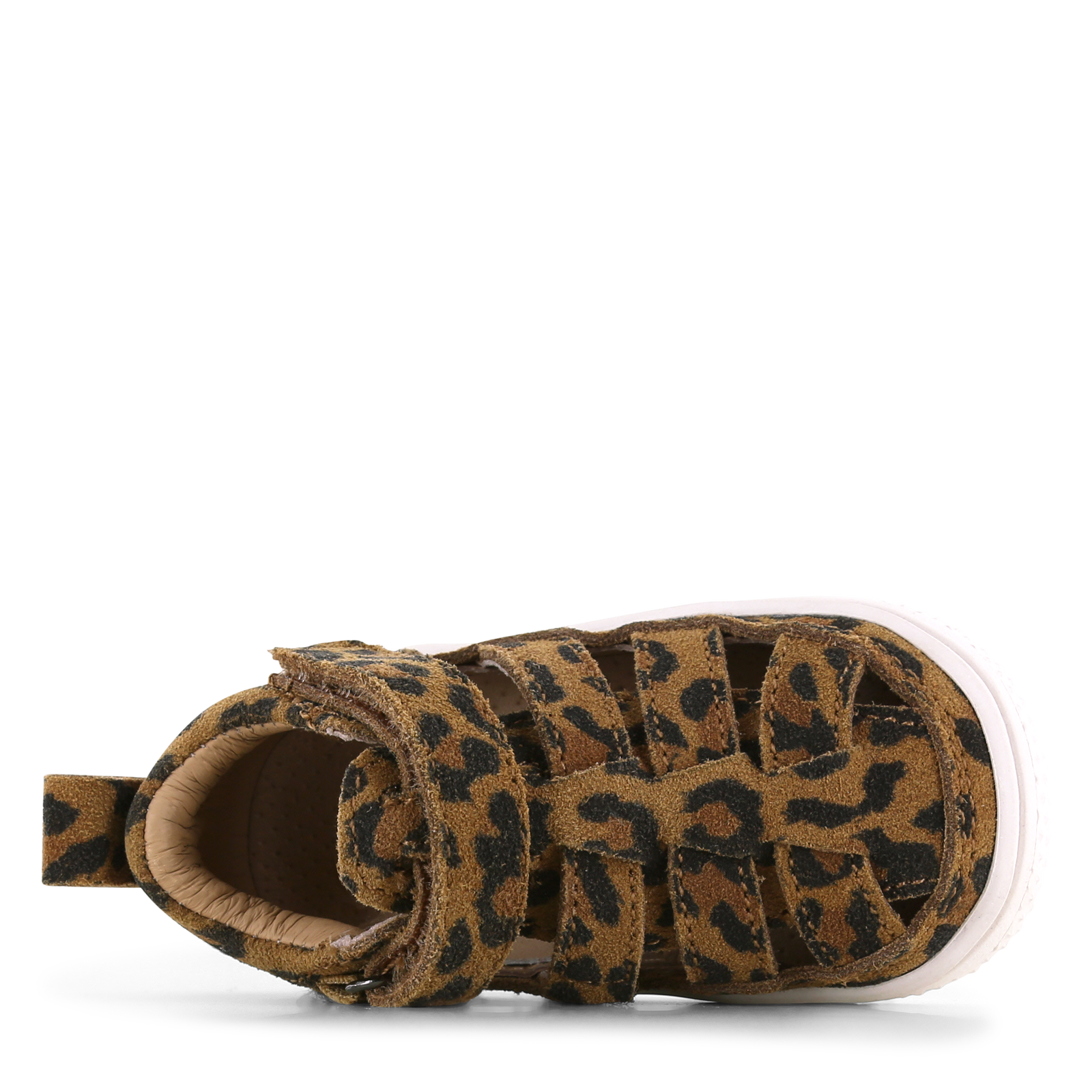 Shoesme braune Sandale mit Leopardenmuster