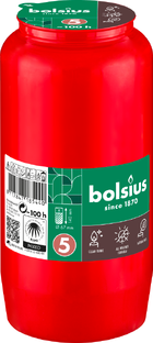 Bolsius Herdenkingslicht Nr.5 Rood 1ST