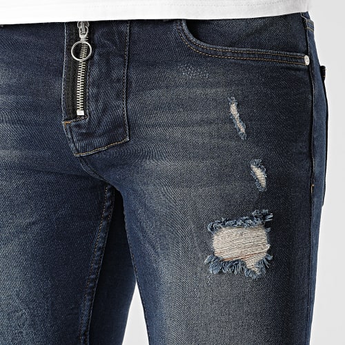 Jean Slim B6684 Bleu Brut