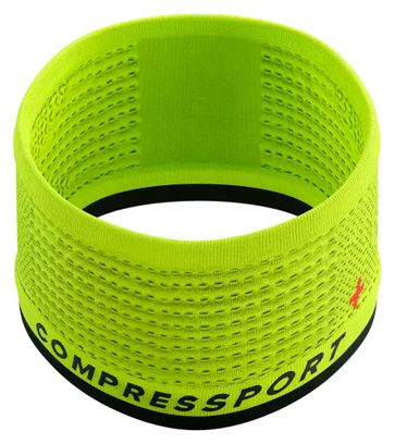 Bandeau Compressport On/Off Flash Jaune Fluo