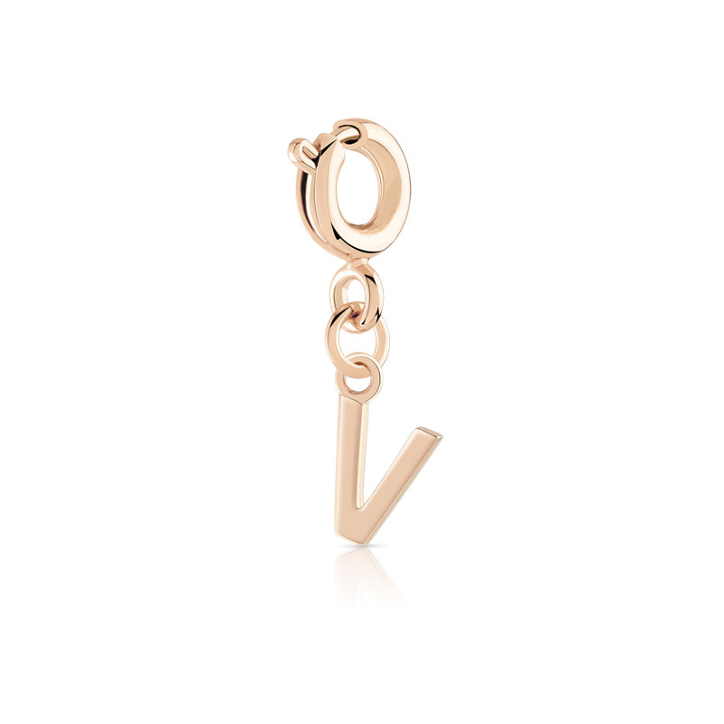Charm's pour bracelet plaqué or rose 