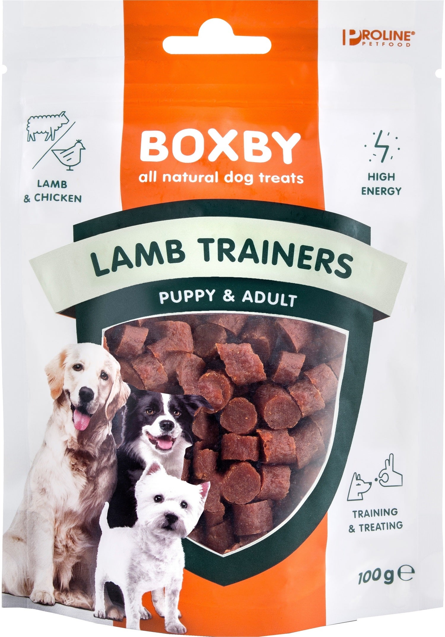 Proline Boxby hondensnoepjes Trainers lam 100 g