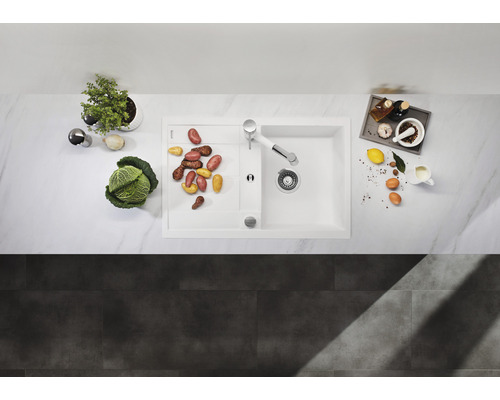 Blanco METRA 45 S Compact spoelbak 680 x 500 mm vulkanisch grijs 527285