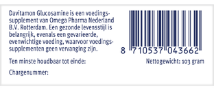 Davitamon Glucosamine 45TB