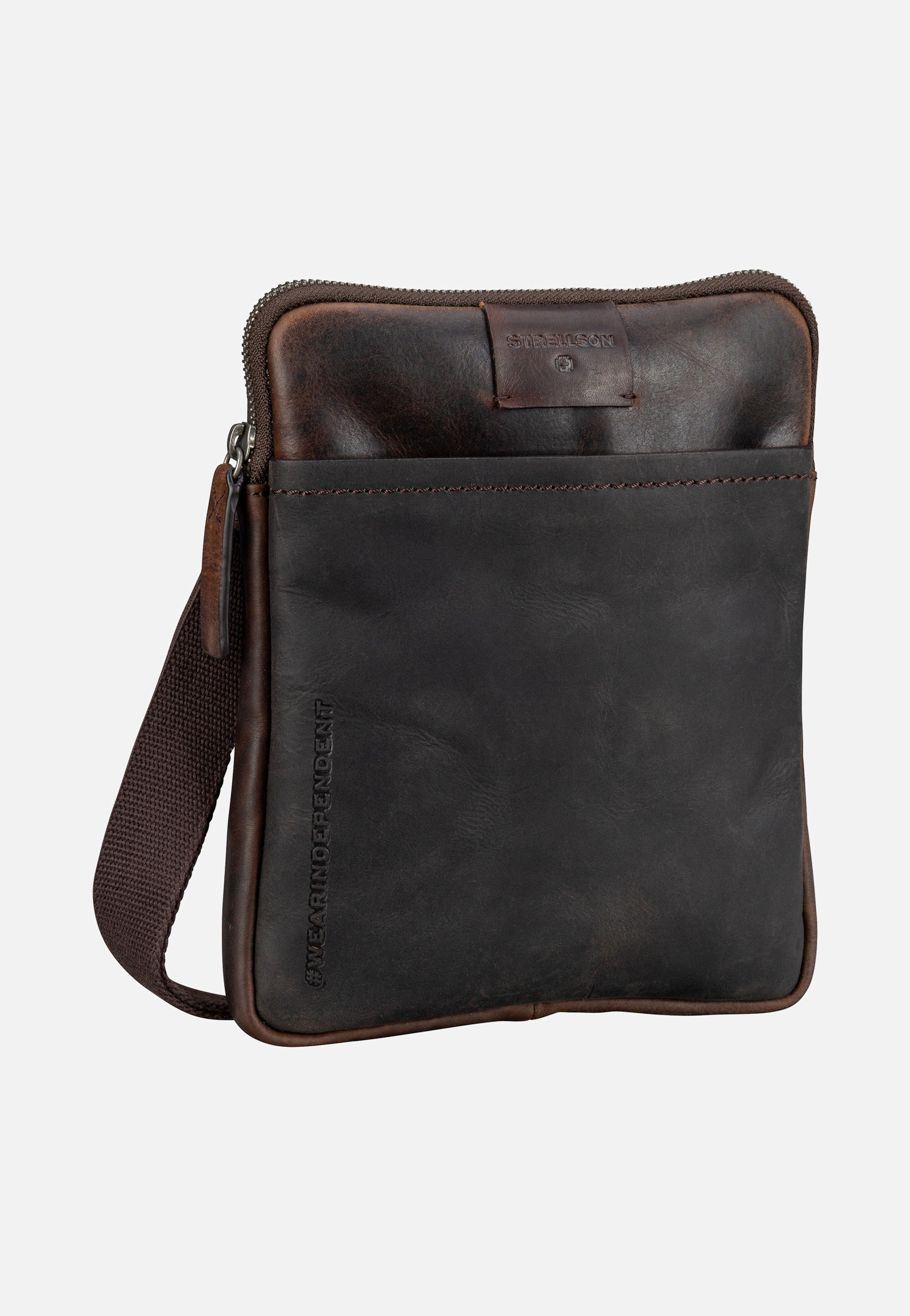 Brick Lane Marcus XSVZ1 Dark Brown - Beuteltasche