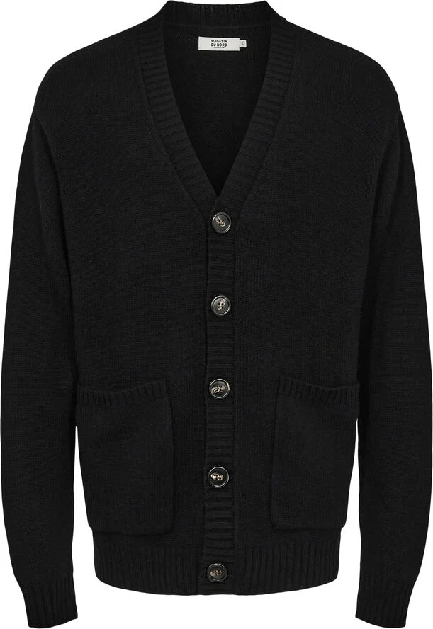 Magasin du Nord Collection Ethan 1 RWS Cashmere & Uldmix Black