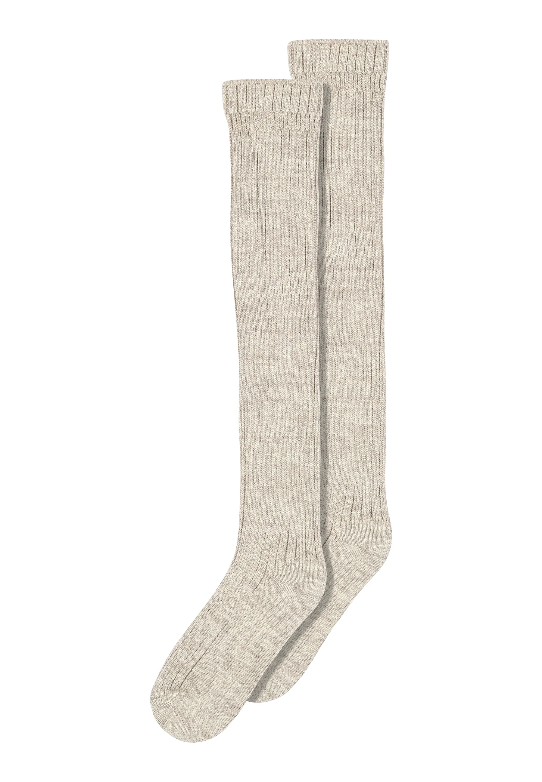 mpWoman  Megan knæstrømper - Light Brown Melange