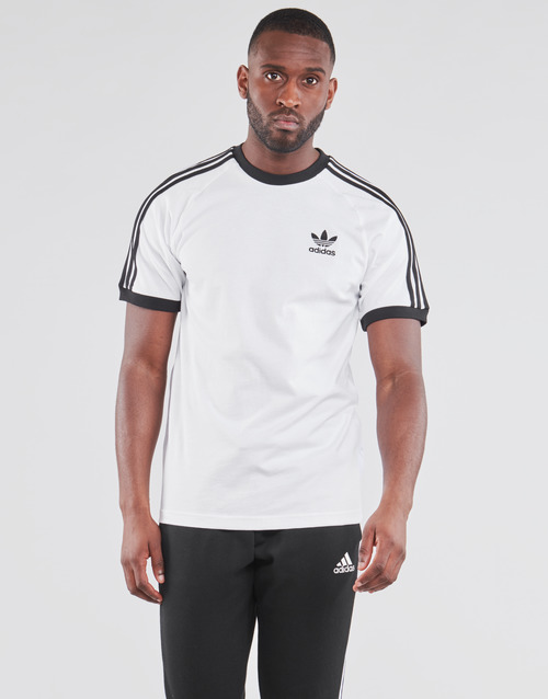 adidas Originals - 3-STRIPES TEE - Blanc